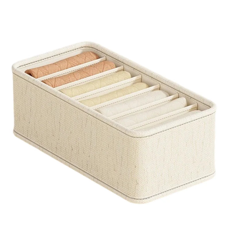 Underwear Bra Socks Organizer 3-in-1 Storage Box Drawer Divider for Home Closet Organization Multi-Grid Panties Container