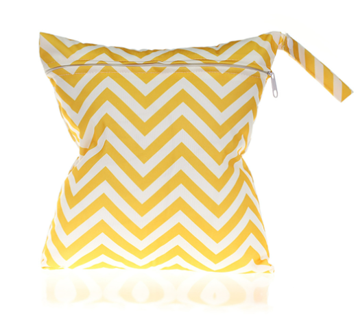Wave Pattern Diaper Bag and Storage Pouch