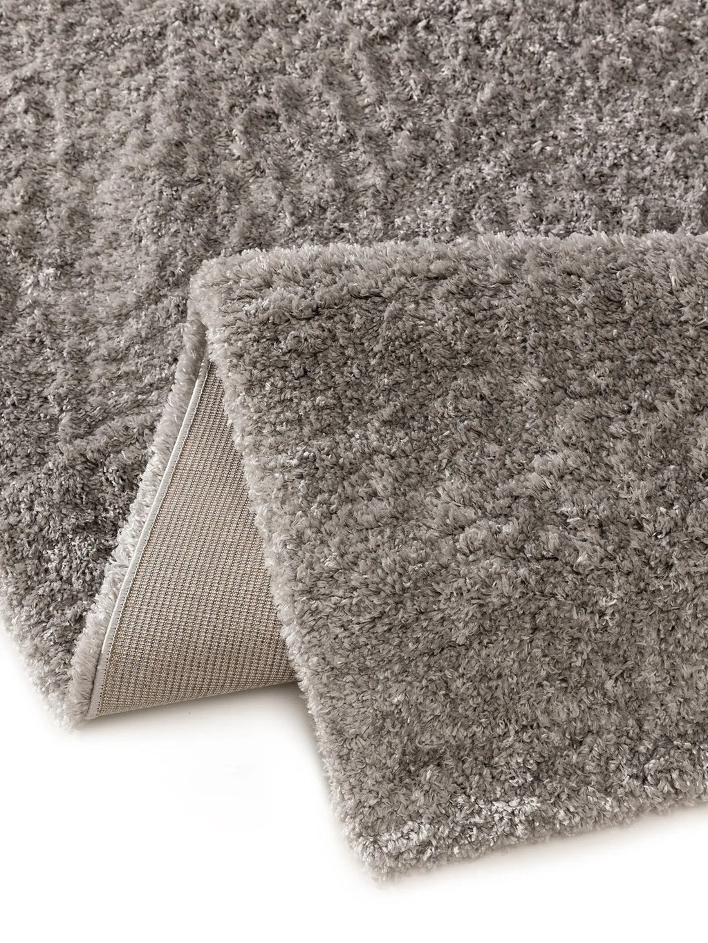 Naar Merino Collection Gray Shaggy Rug