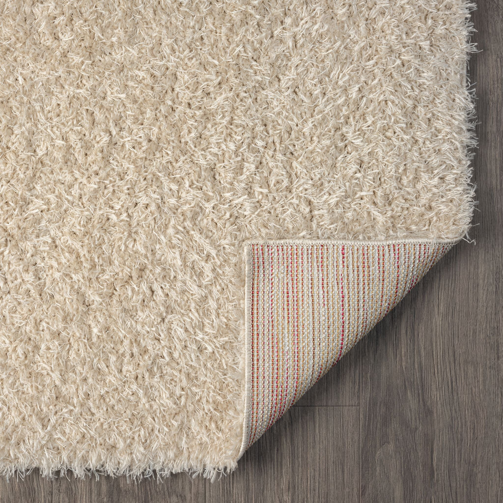 Naar Merino Collection Beige Shaggy Rug