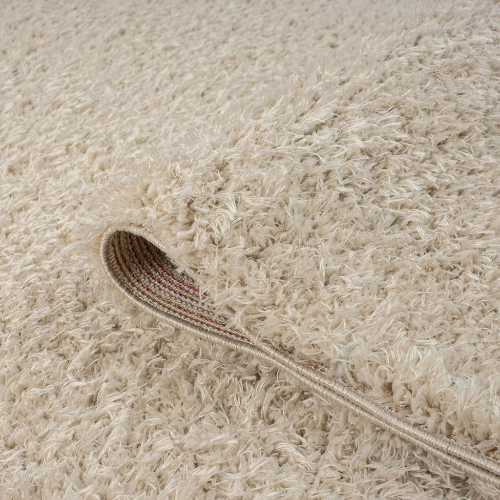 Naar Merino Collection Beige Shaggy Rug