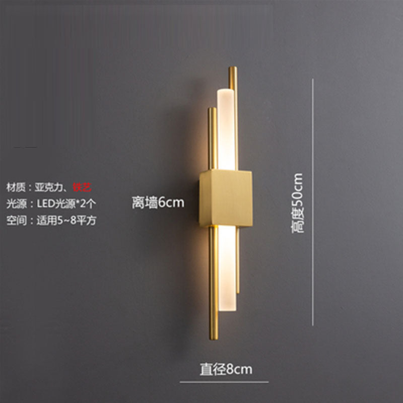 Modern Wall Light for Hotels and Guest Rooms (One Piece)