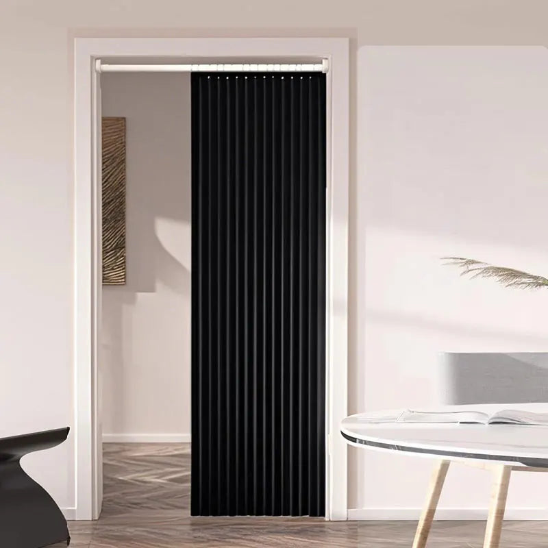 Privacy Screen Curtain for Tea Room and Balcony, Soft Hanging Divider Panel with Elegant Home Decor Feel