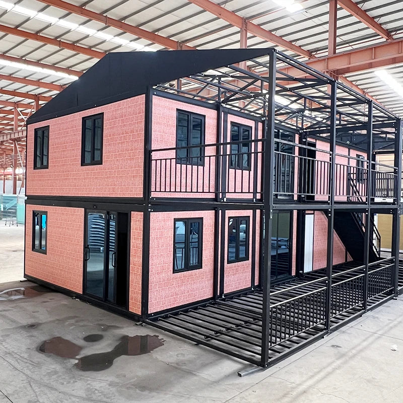 Luxury Tiny Home Expandable Container Houses 2 3 Bedroom Wooden Prefabricated House Garden Rooms 20ft 40ft Prefab Mobile House