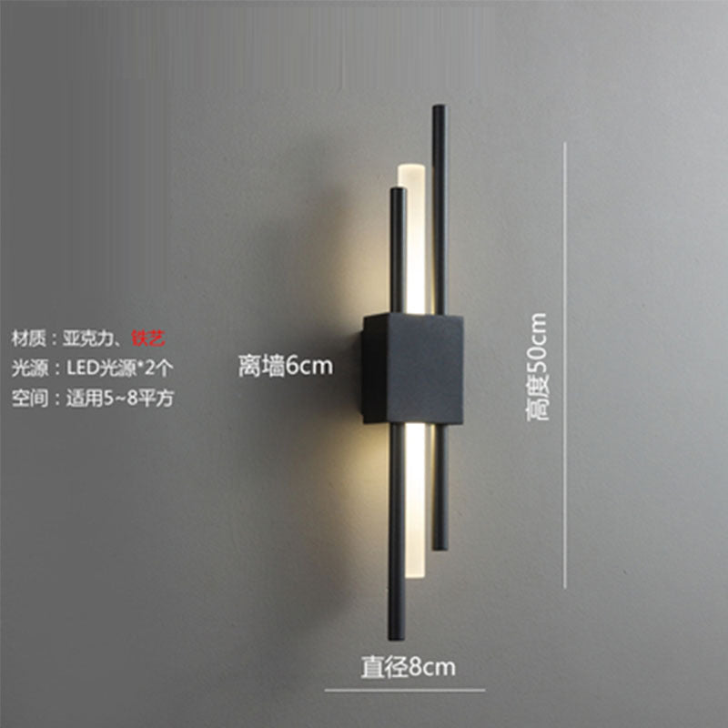Modern Wall Light for Hotels and Guest Rooms (One Piece)