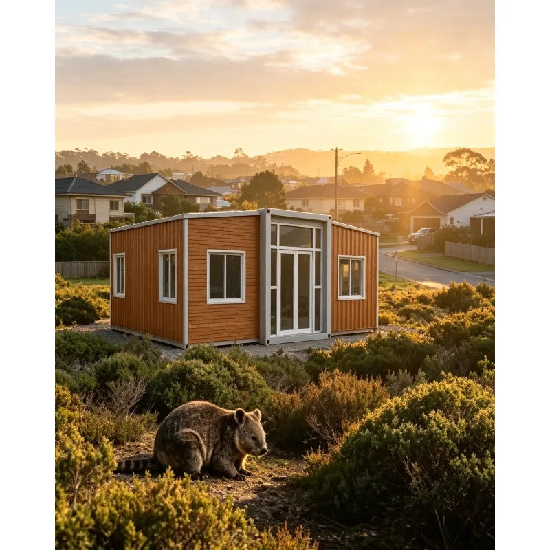 20ft Expandable Container House Mobile Home Standards for Family Use-for Apartment/Villa Made of Wood and Steel