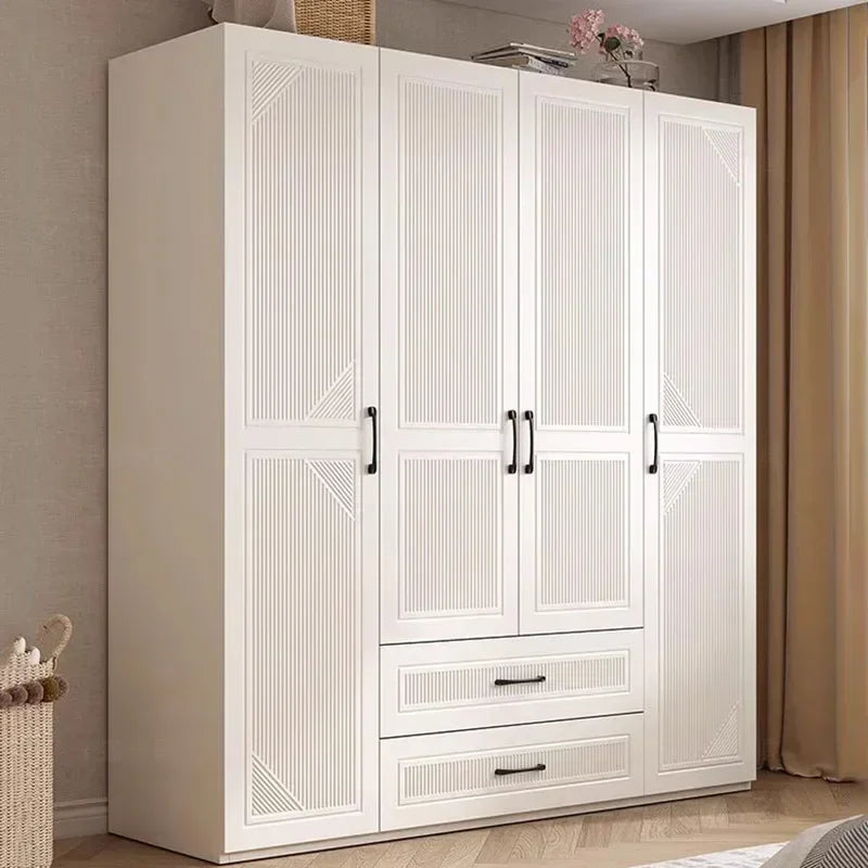 Premium - Professional Hanging Storage Wardrobe Modern Luxury Nordic Drawers Wardrobe Room Organization Closet De