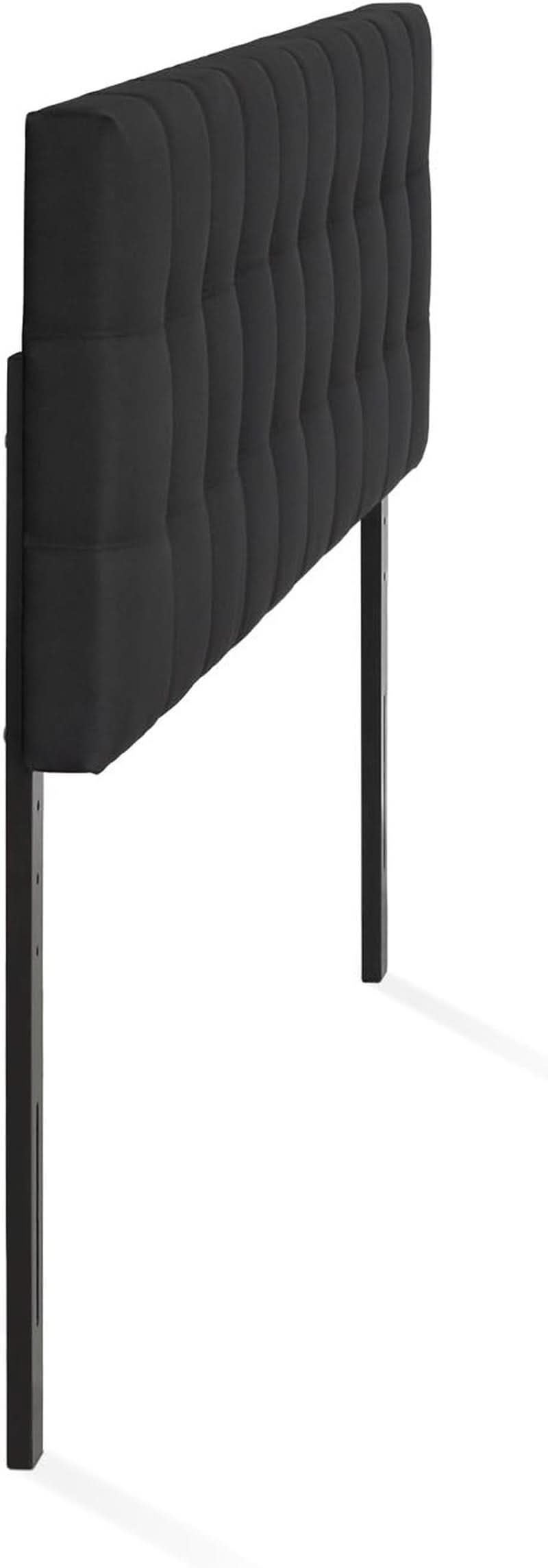Stylish Black King Headboard for Cozy Bedroom Space