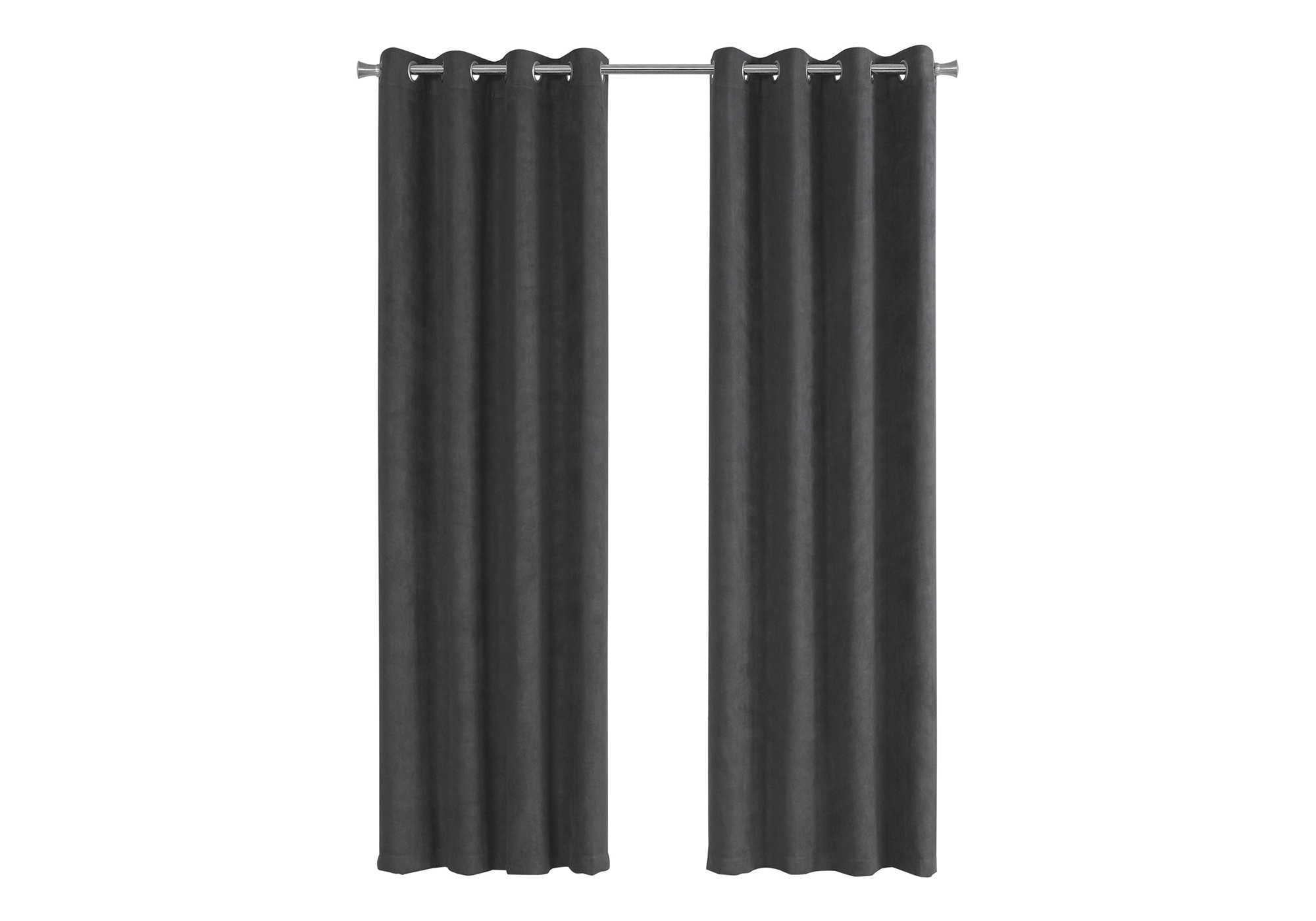2 Pieces Set, Curtain Panel, Room Darkening, Grommet