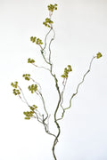 30" Faux Mini Fuzzy Blossom Branch