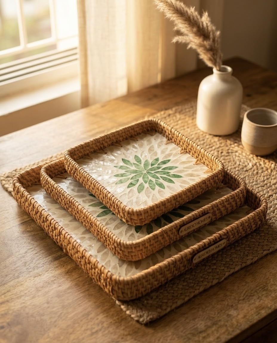 Elegant Decorative Tray for Home Table Decor