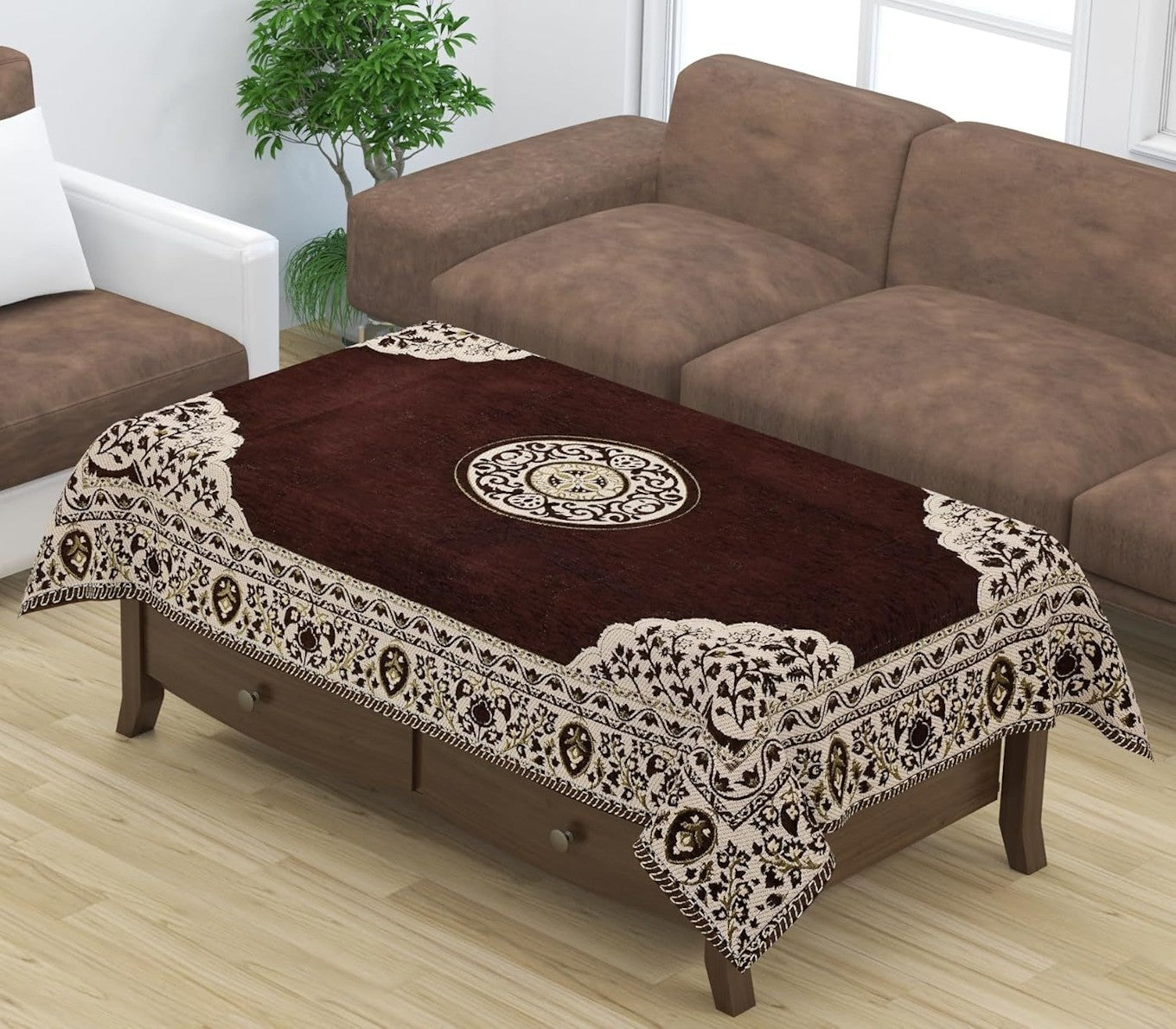Printed Table Cloth for Stylish Dining Decor