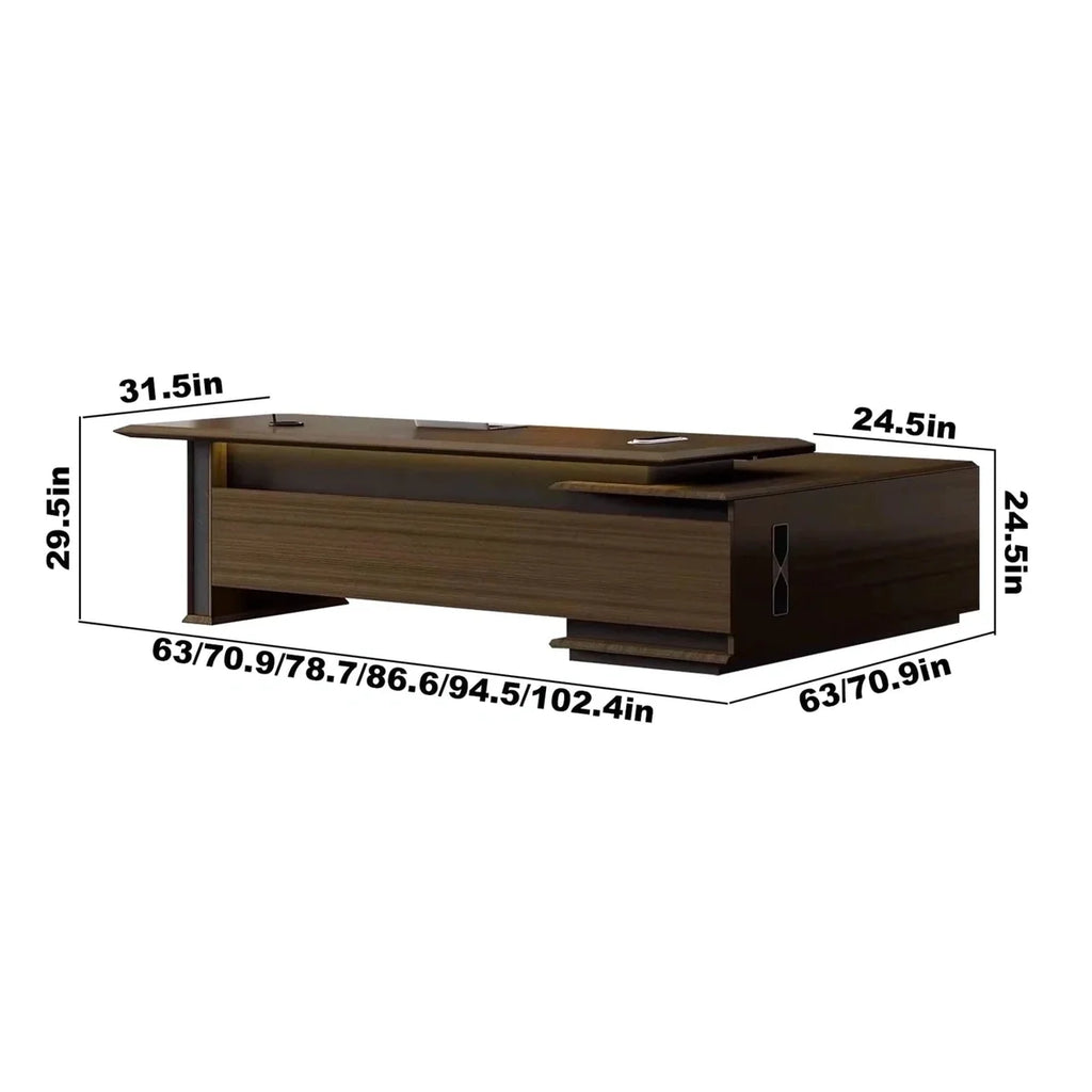 Milner · Modern L-Shaped Executive Desk