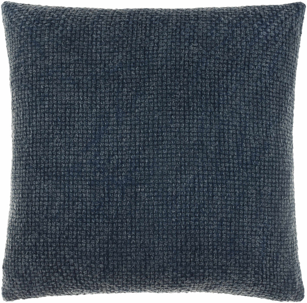 Loki Deep Teal Square Throw Pillow - Clearance