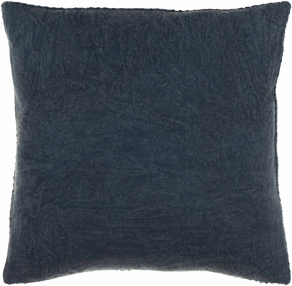 Loki Deep Teal Square Throw Pillow - Clearance