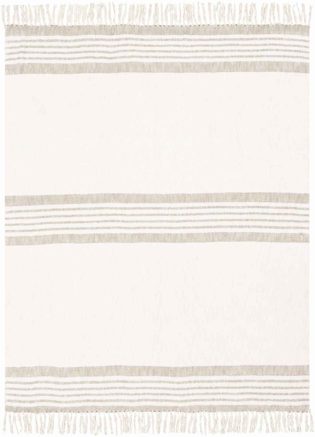 Medomak Cotton Throw Blanket with tassels