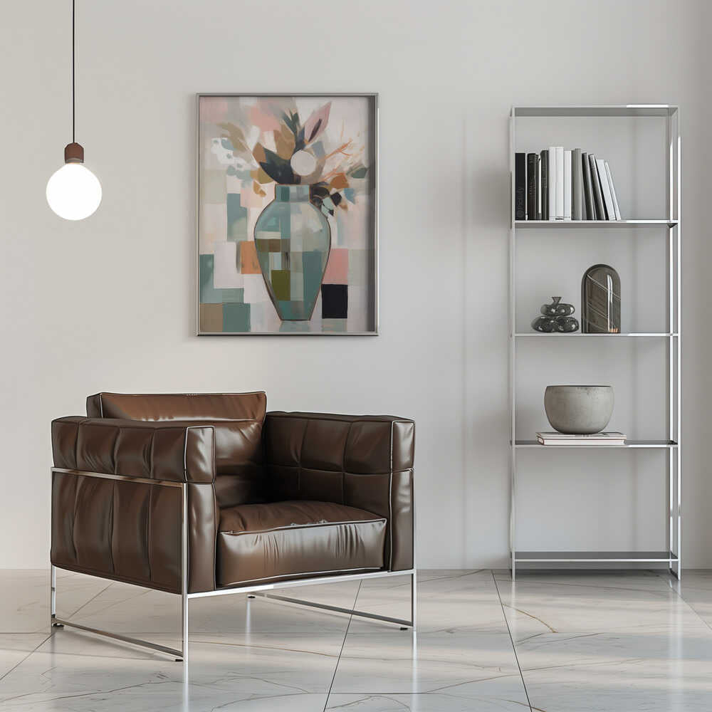 Wall art Abstract Vase