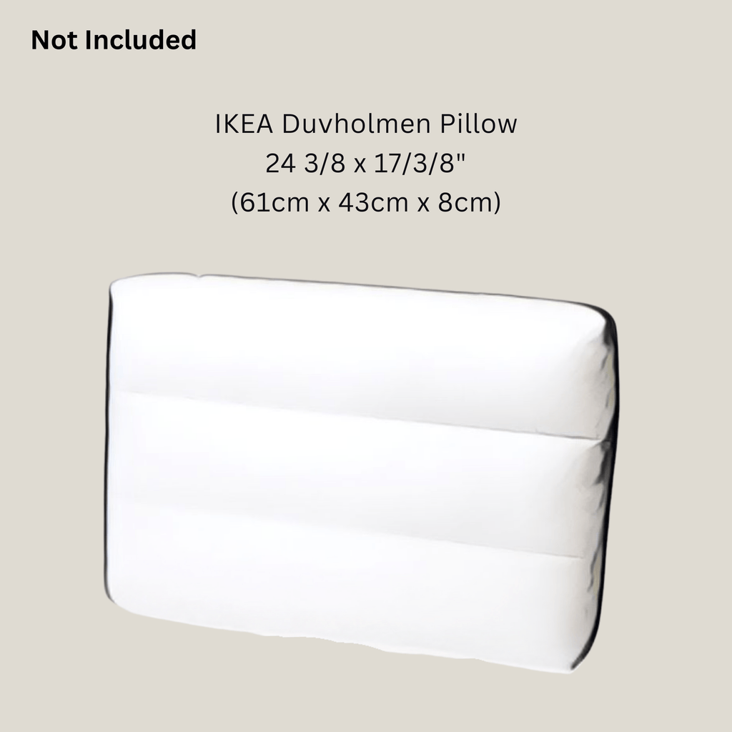 Blue Rain Outdoor Cushion Covers – 2 Pack | Coastal Patio Pillow Covers | Fits IKEA Duvholmen & Kuddarna