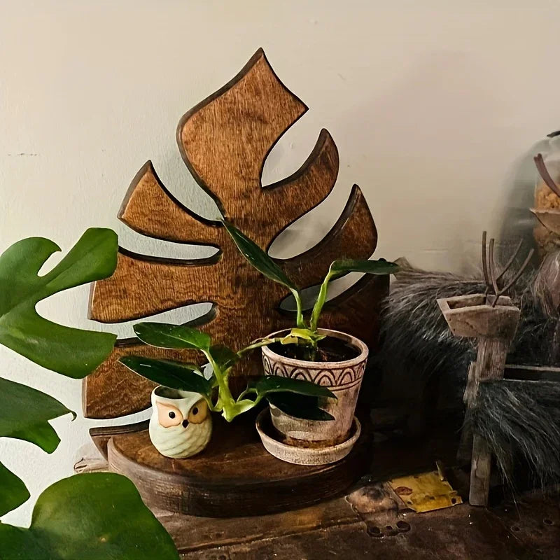 Shelf - Leaf Wooden Small