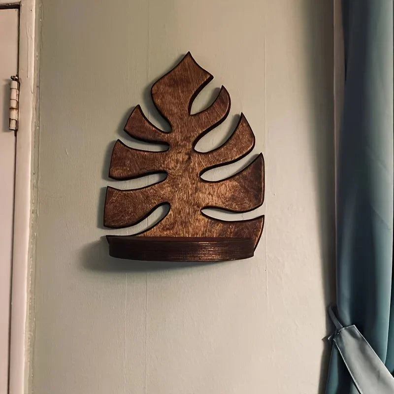Shelf - Leaf Wooden Small