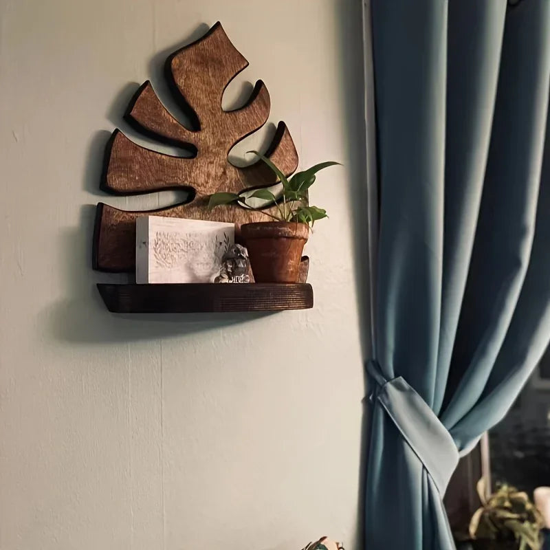 Shelf - Leaf Wooden Small