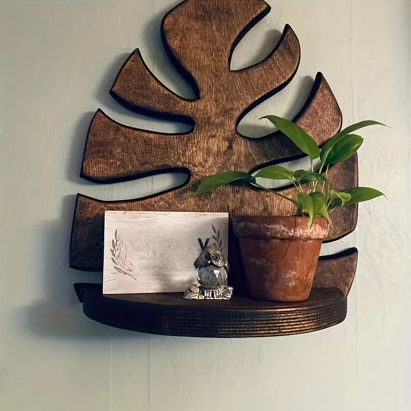 Shelf - Leaf Wooden Small